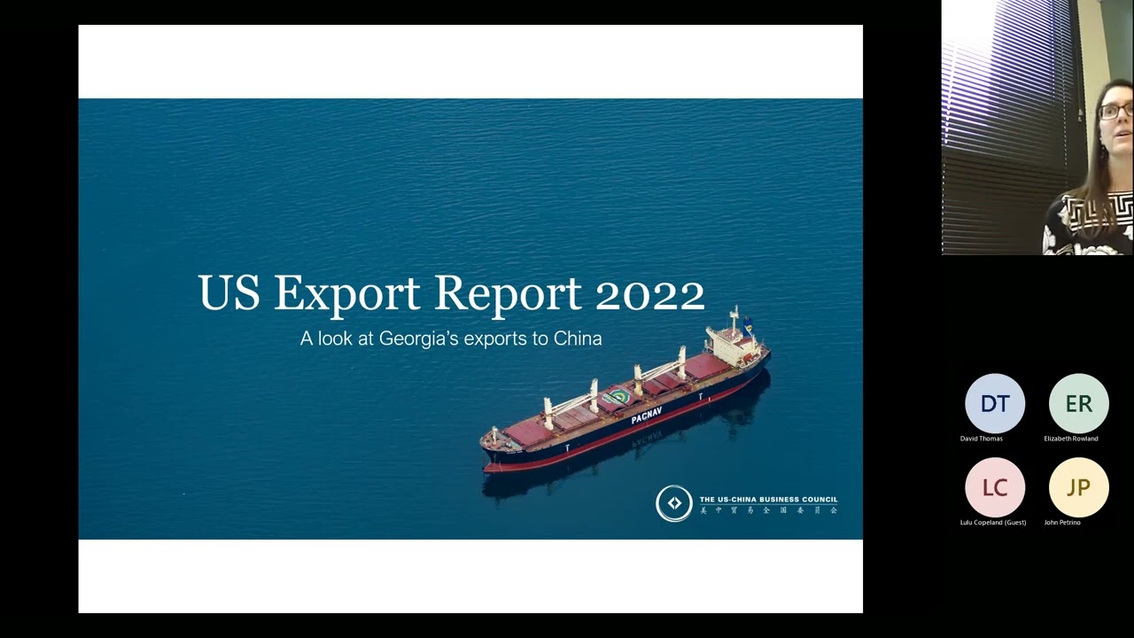 Georgia Exports to China: 2022 USCBC Exports Report Highlights