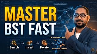 #viral How to Master Binary Search Trees: Search, Insert &amp; Delete