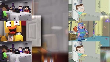 6 Shuric scans with are Slides (Clarence vs Fazbear & Friends)