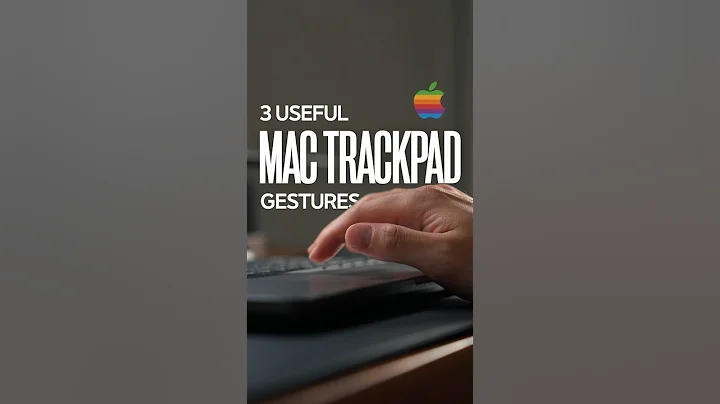 3 USEFUL Mac Trackpad Gestures 💻 #shorts