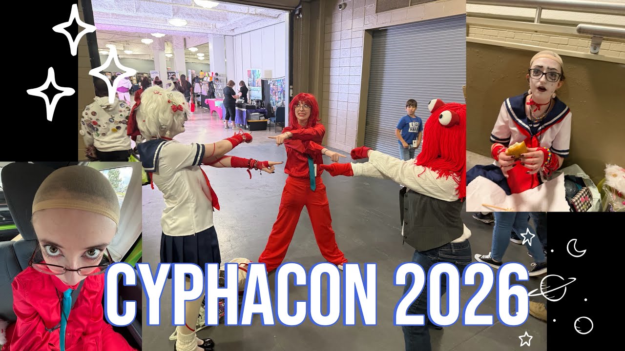Me and Comet go to Cyphacon 2026 // Vlog - YouTube