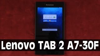 Распаковка Lenovo TAB 2 A7-30F