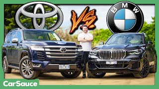 WHY SO TRIGGERED?! (2023 Toyota Land Cruiser 300 Series vs BMW X5 Comparison Review)