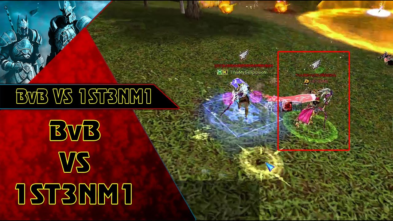 BvB VS 1ST3NM1 | 8v8 Mage VS | Knight Online | CZ | PK