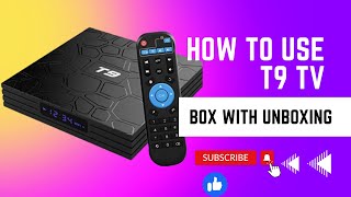How to use T9 Tv Box with Unboxing | How to Set Up and Use the Android 9.0 Smart TV Box screenshot 5