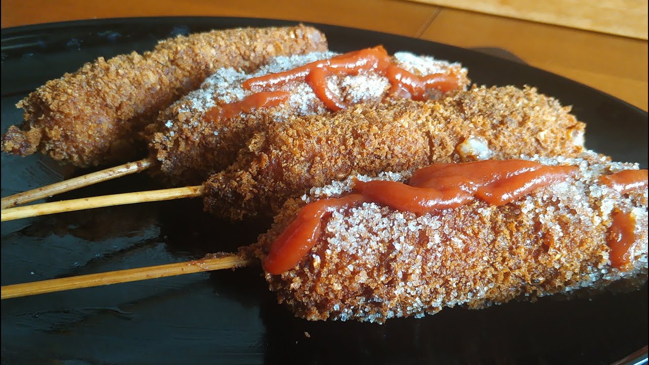 Corn Dog Tarifi Uzak Doğu Sokak Sosisli Tarifi YouTube