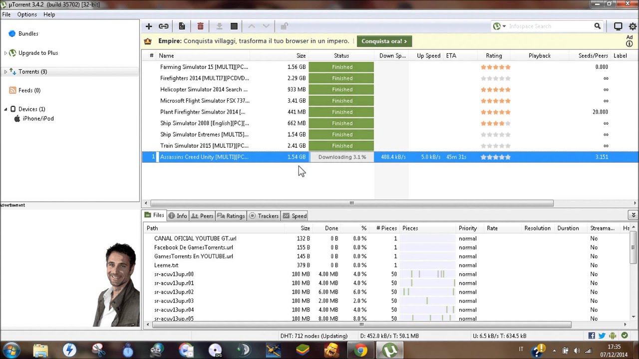Come aumentare la velocità dei download su uTorrent - CCM