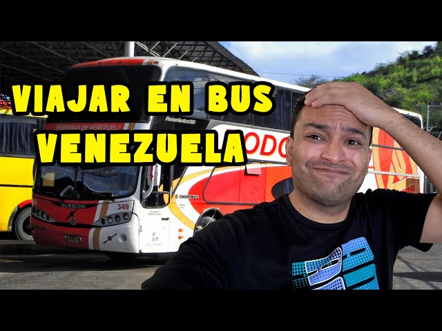 Viajar en bus en VENEZUELA 2023 ¡Mi experiencia! Maturín a Caracas 🥲 class=