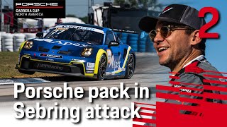 Round 1 \/ Race 2: Porsche Carrera Cup North America