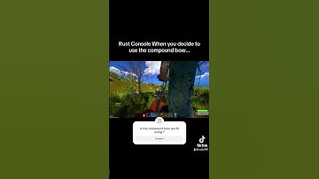 Rust Console when you decide to use the compound bow…#shorts #rust #rustconsole