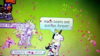 Space unicorn holiday animal jam music video