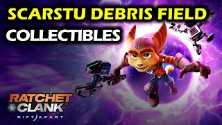 Scarstu Debris Field Collectibles D Bolt,Armour,Spybot,Craiggerbear Ratchet & Clank Rift Apart