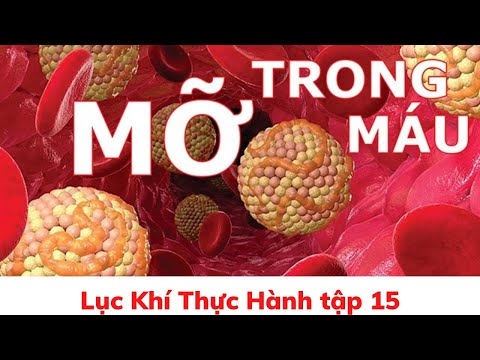Trực tiếp: Lục Khí thực hành tập 15: Bệnh mỡ máu- máu nhiễm mỡ