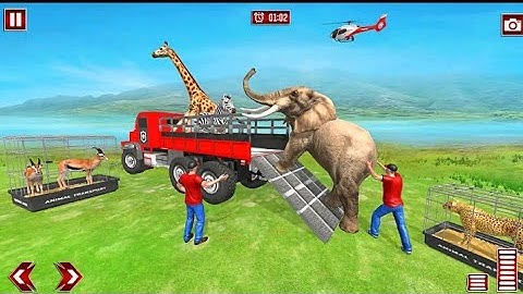 Wild Animal Transport Simulator : Shift To Kids Zoo.