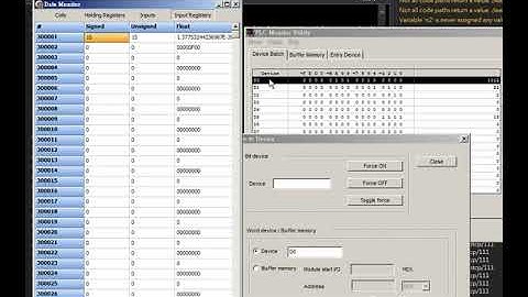 JIN! Gate下設定modbus/TCP,三菱PLC(smlp)間的互相存取