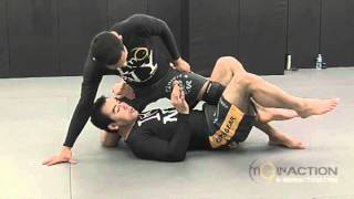 Marcelo Garcia. Shin-in Sweep from Half Guard, Guillotine from Butterfly