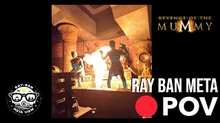 Ray-Ban Meta Glasses | Revenge of the Mummy- Universal Orlando Resort