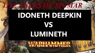 Warhammer: Age of Sigmar battle report -  Idoneth Deepkin vs Lumineth Realmlords