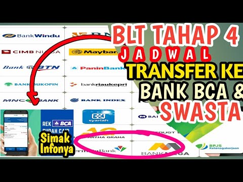 Jadwal Transfer Uang BLT Ke Rekening Bank Swasta Termasuk BCA⁉️ Info Lengkap