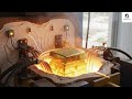 The 24K Gold Factory : How Makes Gold Bars #gold #facts #goldmining #jewellery #24kgoldn #shorts