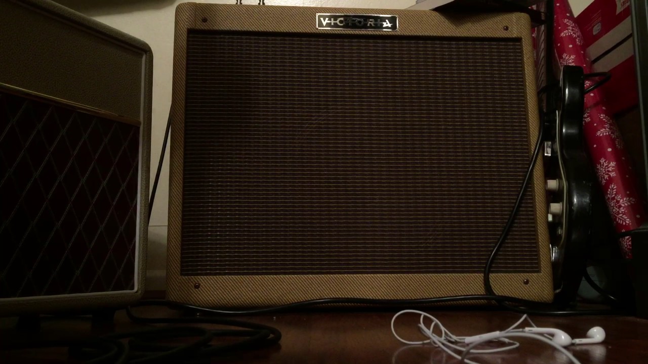 Victoria victoriette and 2009 American standard telecaster