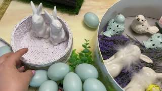 Пасхальный декор для моей кухни 🐣🐇