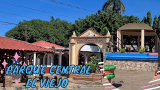 Así Es El Parque Central De El Viejo, Chinandega.