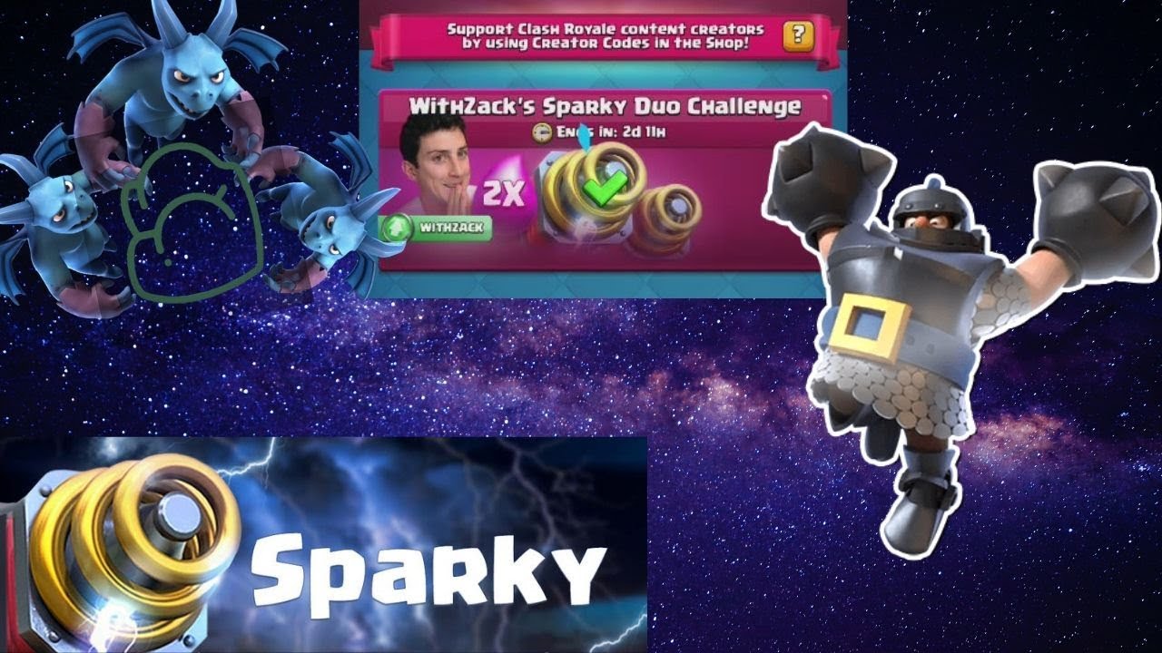 Sparky DUO CHALLENGE | Clash Royale