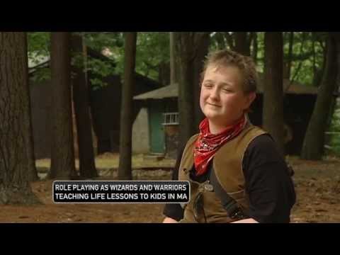 NECN News Story about Wizards & Warriors Summer Camp in Massachusetts