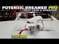 Potensic Dreamer Pro Brushless GPS Drone with 3-axis Gimbal, First Look & Overview