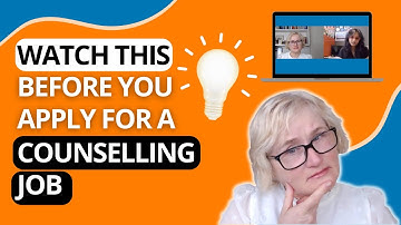 Counselling Job | What