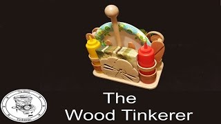 This is a nice Plate caddy that will hold paper plates knives spoons and forks but not limited to ketchup, mustard and salt and ...