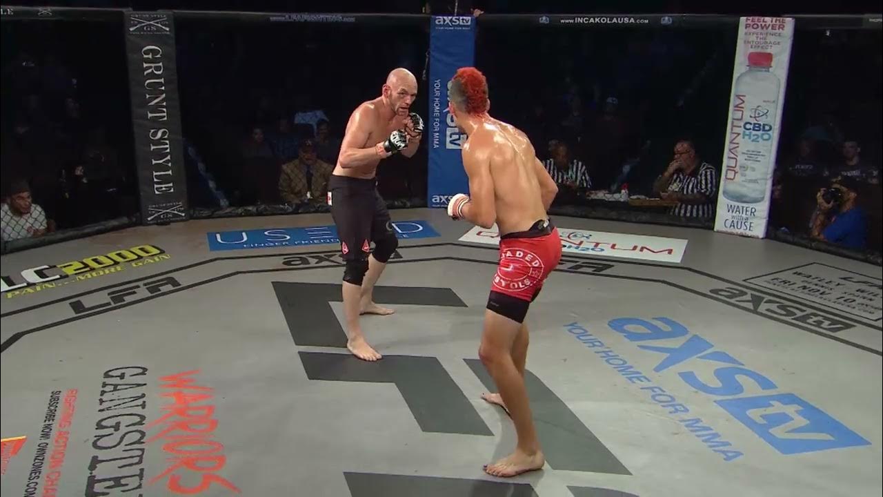 Commotio cordis at MMA fight, Houston, Texas Nov 2017 for EDUCATIONAL