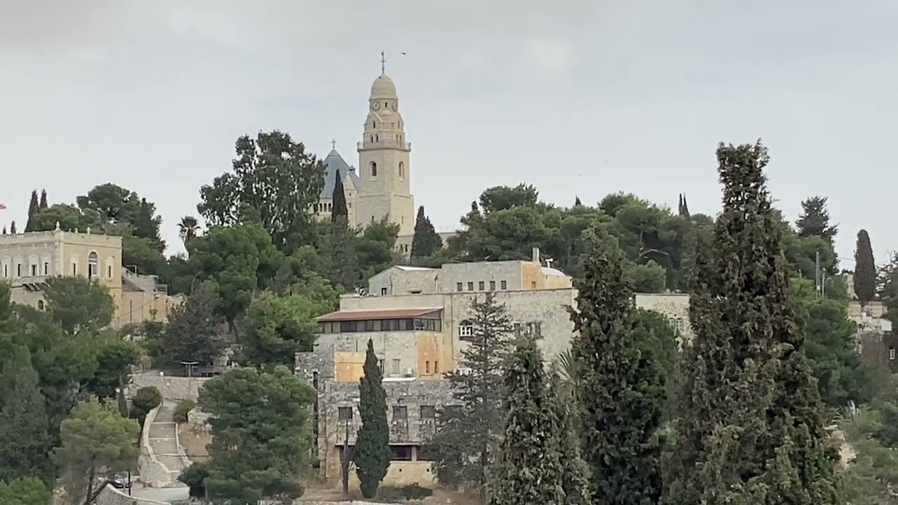 Beautiful view of Jerusalem’s Old City, the famous windmill, and a marriage proposal!