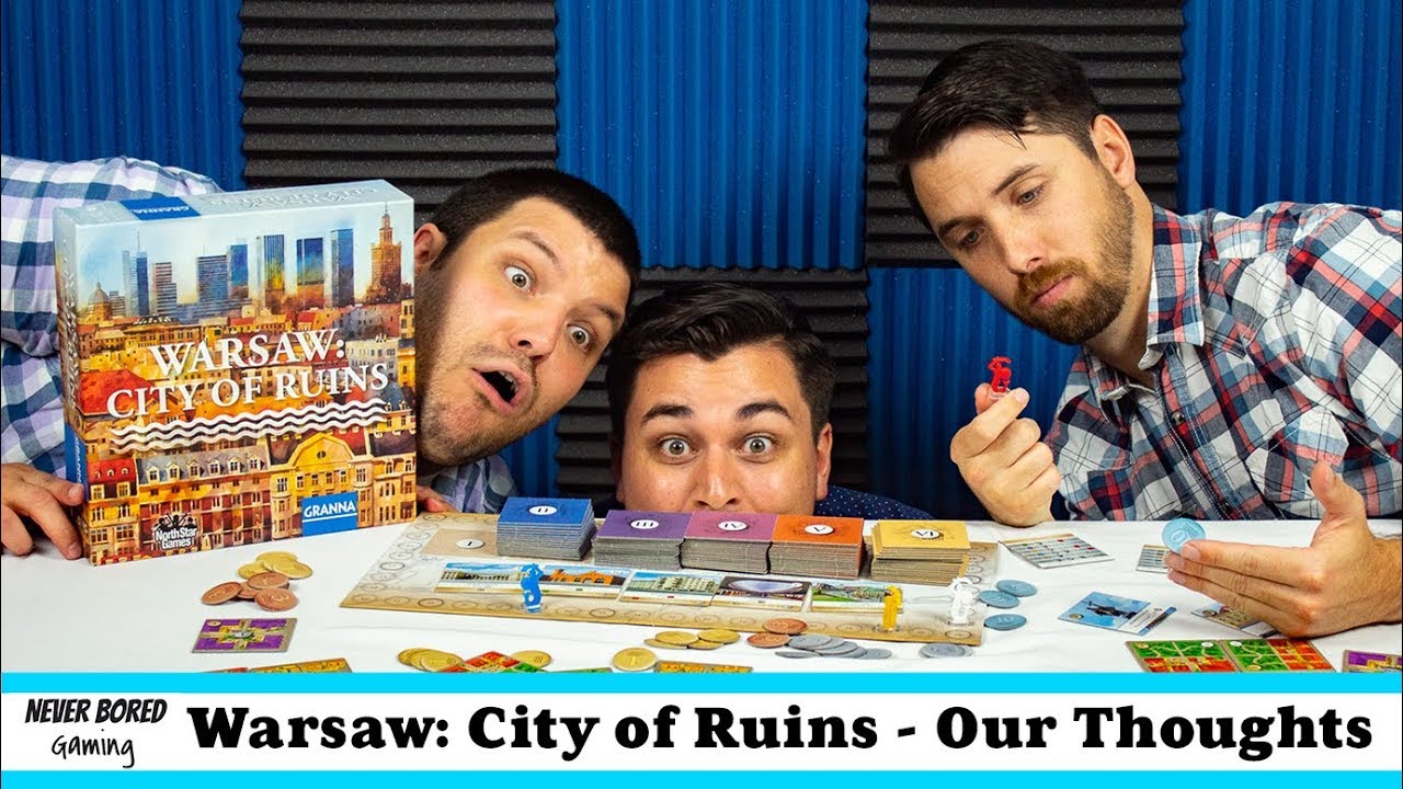 Warsaw City of Ruins (Capital) Our Thoughts (Board Game) YouTube