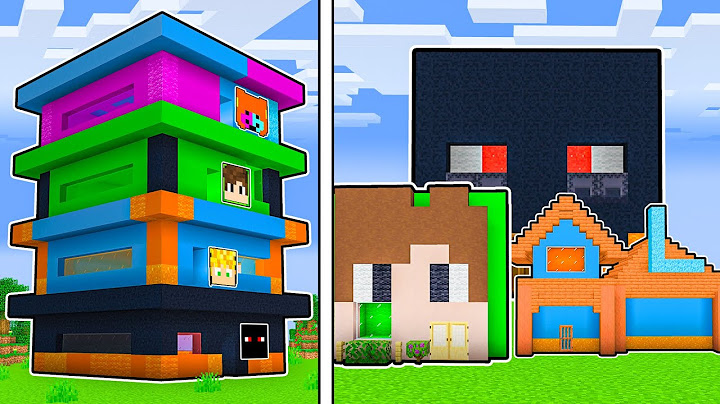 EVOLUI a CASA dos YOUTUBERS no Minecraft