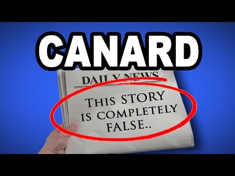 Video: Apakah sinonim untuk canard?