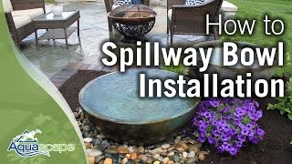 Aquascape 32 Spillway Bowl Patina Reinders Aquascape S Spillway Bowl Installation