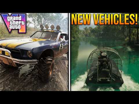 GTA 6 ALL 100+ NEW VEHICLES Revealed…