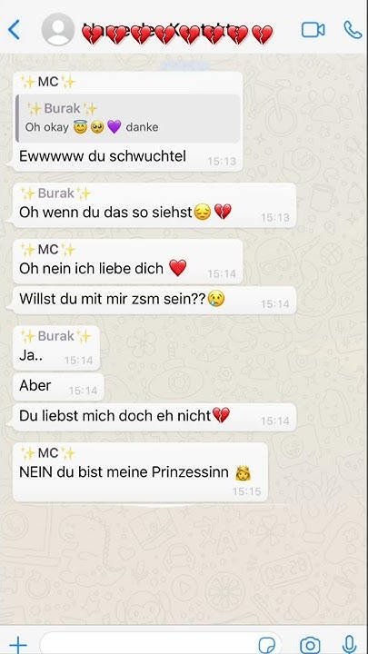 Traurige Chat 💭 😭😭💔💔 ️🖤🖤 YouTube