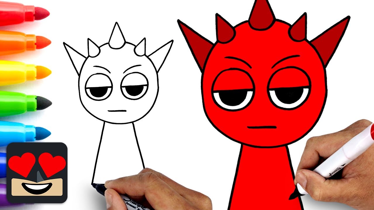 How To Draw Red | Incredibox Sprunki