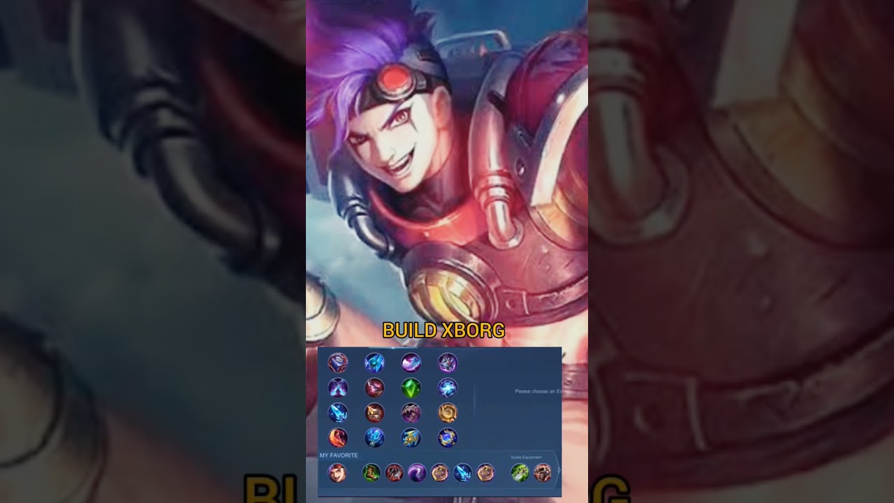 Build Item And Emblem Hero Xborg Mobile Legend 2023 