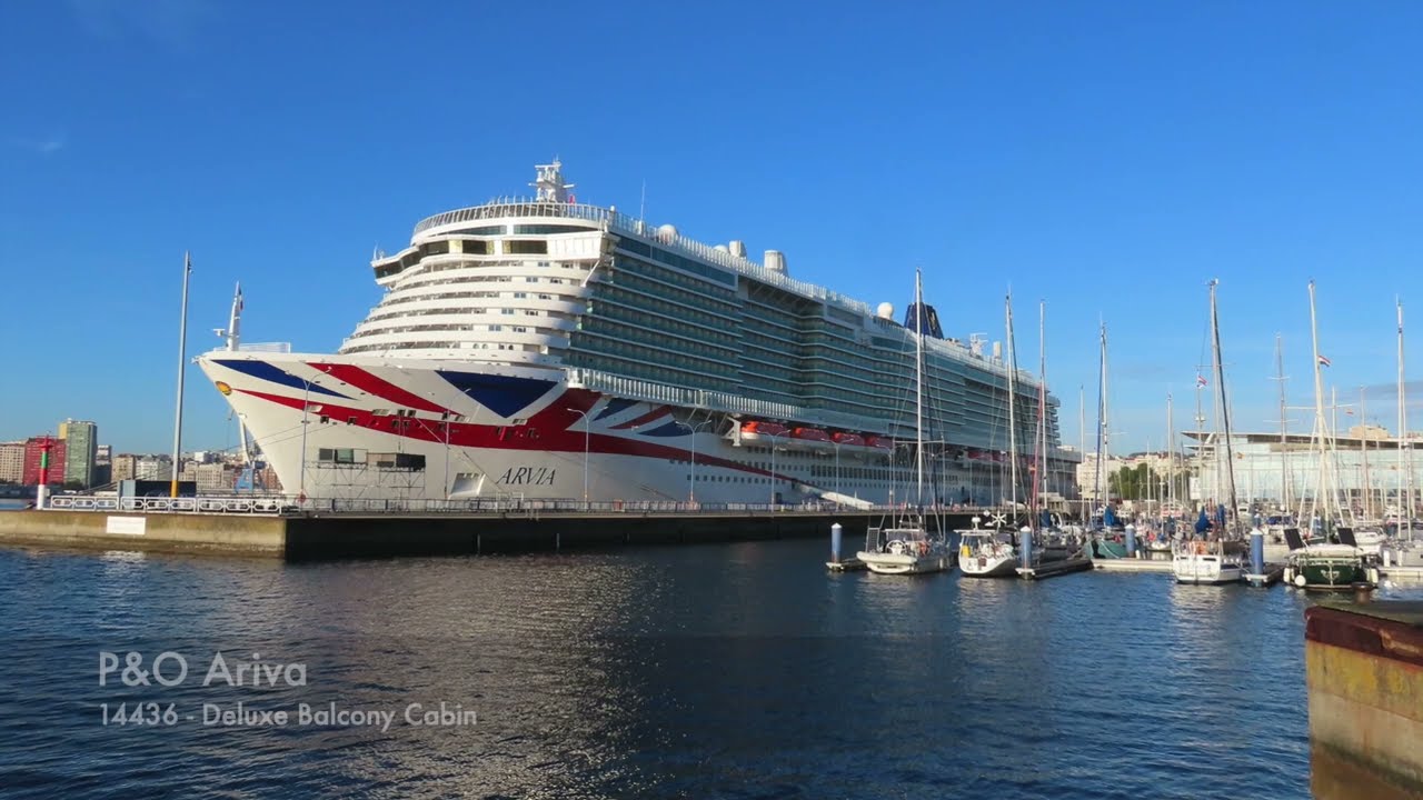 P&O Arvia 14436 - Deluxe Balcony Cabin
