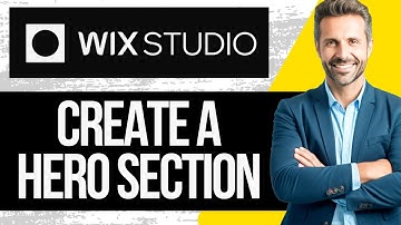 How to Create a Hero Section in Wix Studio | Full Tutorial 2025