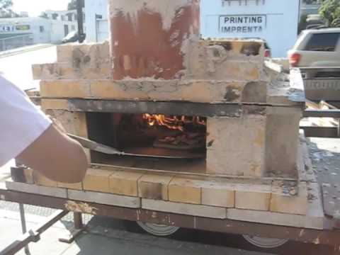 One-Day Arched Brick Pizza Oven Build: Cooking Wood-Fired 
