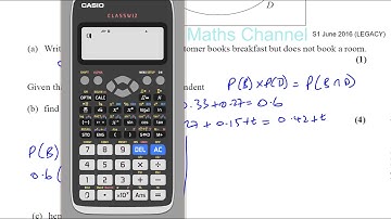 EDEXCEL LEGACY S1 JUN 2016 Q4a   Probability   Venn Diagrams