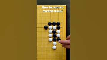 Game of Go - capture stones #baduk #gogame #weiqi #바둑 #囲碁 #围棋 #puzzle #challenge