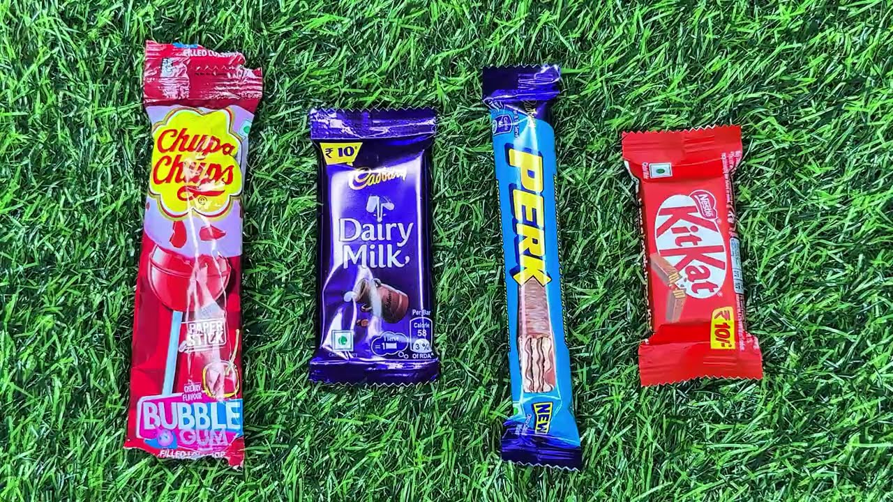 ASMR Satisfying Chocolate Unboxing🍫Dairy Milk KitKat Perk & Lollipop | Satisfying ASMR Crunch 