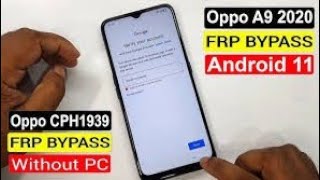 oppo A9 2020 hard reset pin lock 🔐 pattern lock 🔒 unlock remove