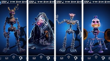 FNAF Security Breach Extra Characters Workshop Animations